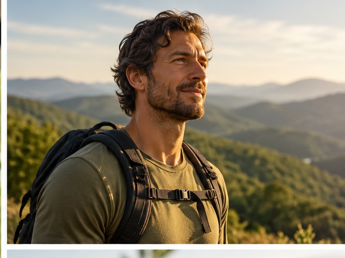 Active lifestyle in nature